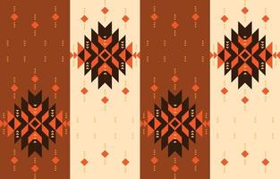 Indigenous style seamless pattern. Geometric seamless. Design for indigenous, fabric, boho, carpet, ikat, tribal, batik, texture, background, vector, illustration, pattern style. vector