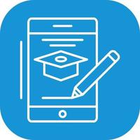 Online Course Vector Icon