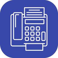 fax Machine Vector Icon