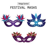 Venice Carnival Festival Celebration with The Beautiful Masks