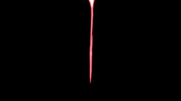 desenho animado vermelho de animação de raio de trovão e efeito de explosão em fundo preto video