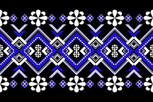 Geometric Fusion An Ethnic Pattern with a Modern Twist vector