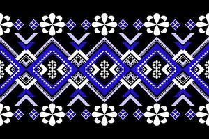 Geometric Fusion An Ethnic Pattern with a Modern Twist vector