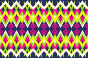 Geometric Fusion An Ethnic Pattern with a Modern Twist vector