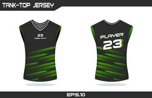 Basketball tank-top jersey design vector