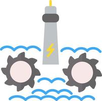 Hydropower Vector Icon