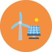 Renewable energy Vector Icon