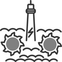 Hydropower Vector Icon