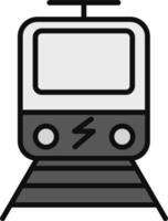 Electrictrain Vector Icon