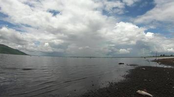 cielo movimiento de nubes video