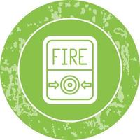 Fire Button Vector Icon