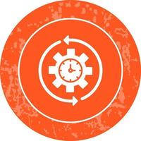 Rotate Time Vector Icon