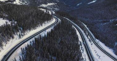 Winding Roads in the Rocky Mountains video