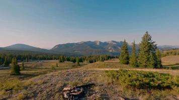 Mountain Sunrise in Crested Butte Colorado video