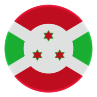 3D Flag of Burundi on a avatar circle. png