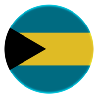 drapeau 3d des bahamas sur le cercle d'avatar. png