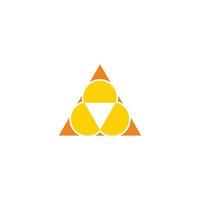 carton package symbol triangle geometric shape logo vector