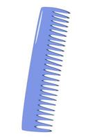 Comb vector illustration in the style of doodles. hairbrush icon for grooming or styling your hair in a hairdressing salon or at home. web element is isolated on white