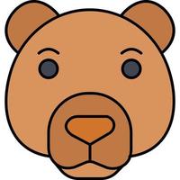 Bear which can easily edit or modify vector