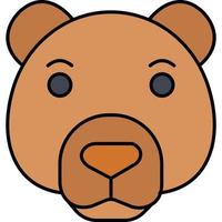 Bear which can easily edit or modify vector