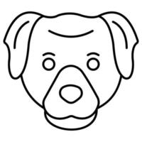 Dog which can easily edit or modify vector