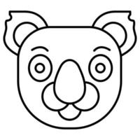 koala que puede editar o modificar fácilmente vector