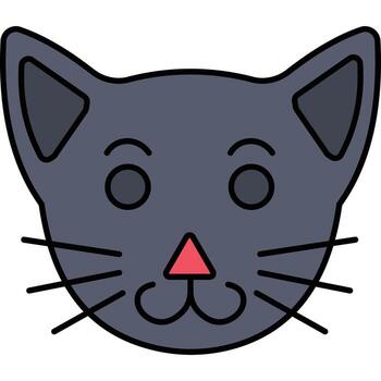 Cat which can easily edit or modify vector