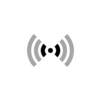 Network signal simple flat icon vector illustration