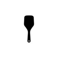 Spatula simple flat icon vector illustration