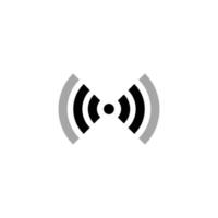 Network signal simple flat icon vector illustration