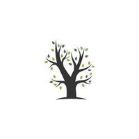 Tree icon logo template vector illustration