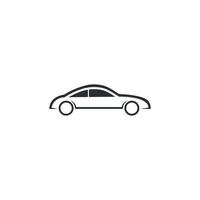 Ilustración de icono de vector de logotipo de coche