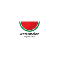 Watermelon logo vector icon concept