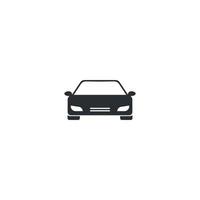 Ilustración de icono de vector de logotipo de coche