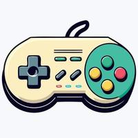 electronic video game controller vector