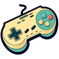 electronic video game controller vector