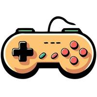 electronic video game controller vector