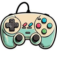 controlador de videojuegos electronico vector