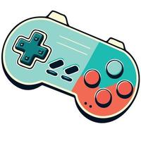 electronic video game controller vector