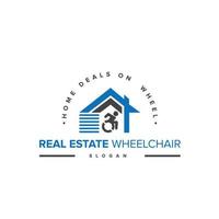 People in Wheelchairs Icon Logo Design Template Pro Vector