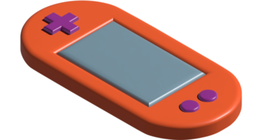 illustration 3d du jeu de console png