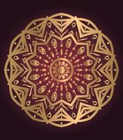 Set of mandala with floral ornament pattern,Vector mandala relaxation patterns unique design with nature style, Hand drawn pattern,Mandala template for page decoration cards, book, logos Free Vector