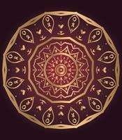 Set of mandala with floral ornament pattern,Vector mandala relaxation patterns unique design with nature style, Hand drawn pattern,Mandala template for page decoration cards, book, logos Free Vector