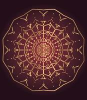 Set of mandala with floral ornament pattern,Vector mandala relaxation patterns unique design with nature style, Hand drawn pattern,Mandala template for page decoration cards, book, logos Free Vector