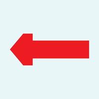 Red arrow icon vector EPS- 10