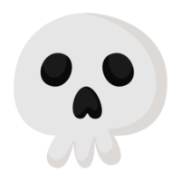 icono de calavera de dibujos animados. png