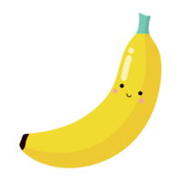 icône de bananes kawaii. png
