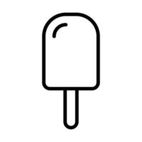 vector de icono de helado para diseño gráfico, logotipo, sitio web, medios sociales, aplicación móvil, ui