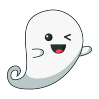 cartone animato fantasma icona. png