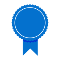 icono de premio azul. png